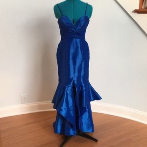 Royal blue prom/evening gown